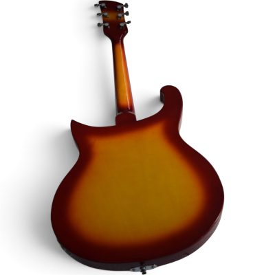 Custom Nova Fireglo Sunburst 620 Solid Body Electric Guitar - Image 11