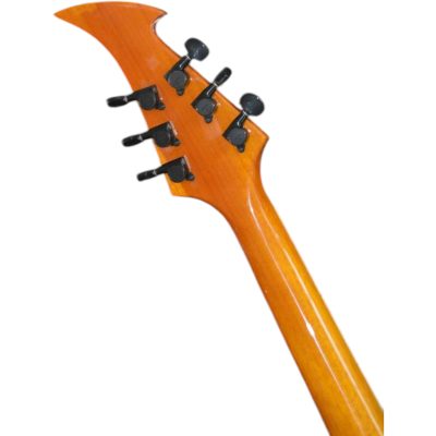 Custom Garnet James Hetfield Sun Inlay Quilted Maple Top 6 String Electric Guitar Maple Fretboard - Image 3