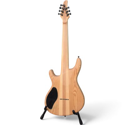 Custom Onyx Regius Orange Burst Flamed Maple Top 7 String Guitar - Image 3