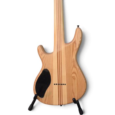 Custom Onyx Regius Orange Burst Flamed Maple Top 7 String Guitar - Image 4