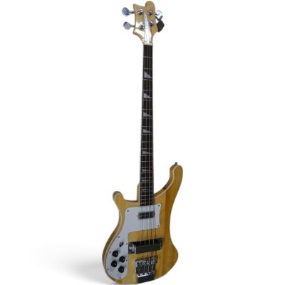 Custom Nova 4003 Natural 4 String Bass Left Handed - Image 3