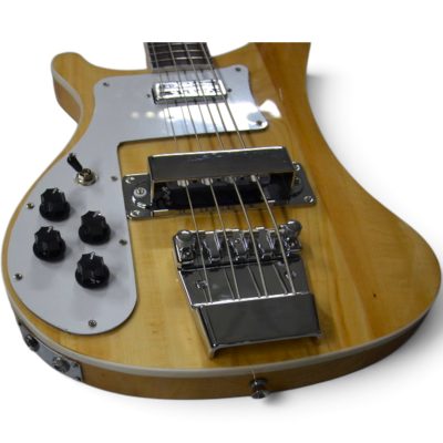 Custom Nova 4003 Natural 4 String Bass Left Handed - Image 4