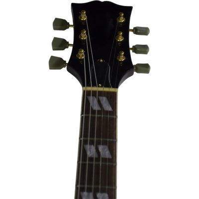 Custom Crown ES335 BB King Lucille Burgundy Dark Red Electric Guitar - Image 4