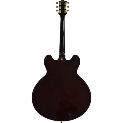 Custom Crown ES335 BB King Lucille Burgundy Dark Red Electric Guitar - Image 6