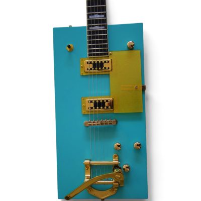Custom Sovereign Bo Diddley G5810 Sea Foam Green Guitar Bigsby Tremolo