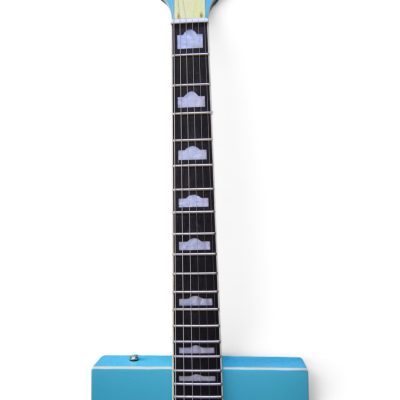 Custom Sovereign Bo Diddley G5810 Sea Foam Green Guitar Bigsby Tremolo - Image 6