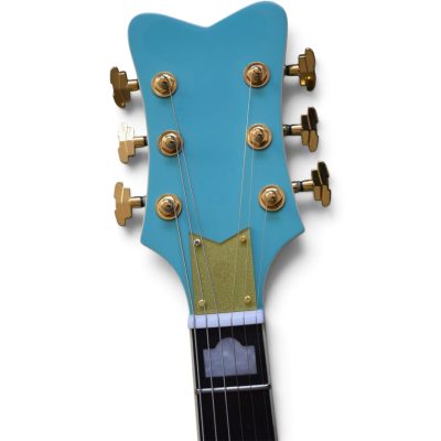 Custom Sovereign Bo Diddley G5810 Sea Foam Green Guitar Bigsby Tremolo - Image 7