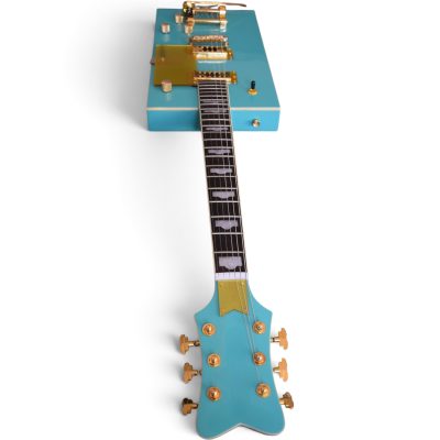 Custom Sovereign Bo Diddley G5810 Sea Foam Green Guitar Bigsby Tremolo - Image 9