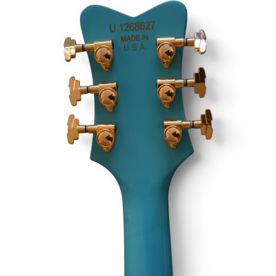 Custom Sovereign Bo Diddley G5810 Sea Foam Green Guitar Bigsby Tremolo - Image 2