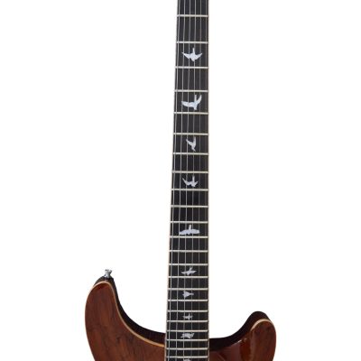 Custom Monarch Santana Burl Spalted Rosewood Neck Electric Guitar - Image 5