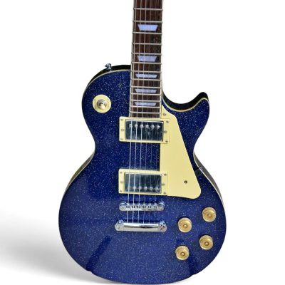 Custom Crown Tommy Blue Sparkle Dust Electric Guitar