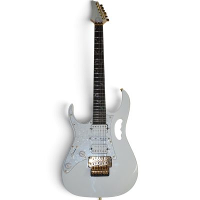 Custom Axis SVAI White Jem Floyd Rose Tremolo 6 String Electric Guitar Left Handed - Image 4