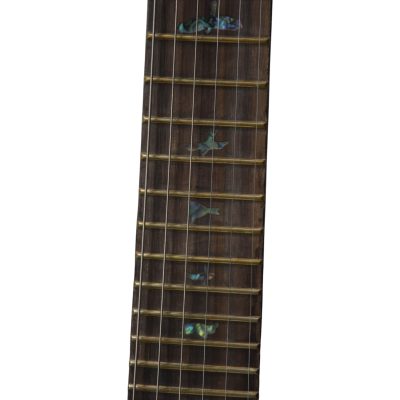 Custom Monarch Santana Blue Flamed Maple Top Electric Guitar - Image 6