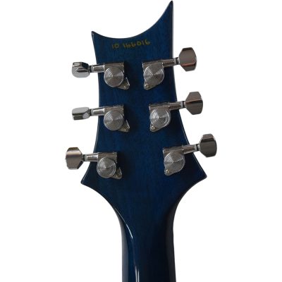 Custom Monarch Santana Blue Flamed Maple Top Electric Guitar - Image 5