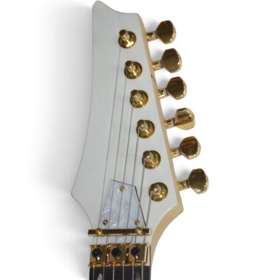 Custom Axis SVAI White Jem Floyd Rose Tremolo 6 String Electric Guitar Left Handed - Image 7