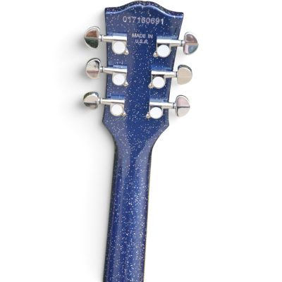 Custom Crown Tommy Blue Sparkle Dust Electric Guitar - Image 2