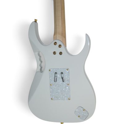 Custom Axis SVAI White Jem Floyd Rose Tremolo 6 String Electric Guitar Left Handed - Image 6