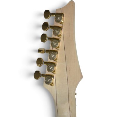 Custom Axis SVAI White Jem Floyd Rose Tremolo 6 String Electric Guitar Left Handed - Image 3