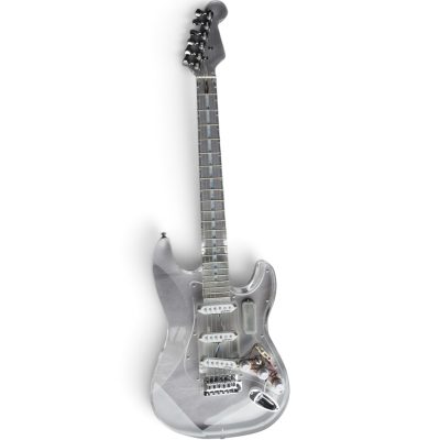 Custom Regent ST Multi Colored LED Plexiglass Acrylic Lucite Body Neck Guitar - Image 5