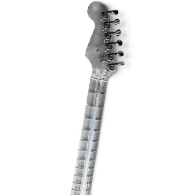 Custom Regent ST Multi Colored LED Plexiglass Acrylic Lucite Body Neck Guitar - Image 9
