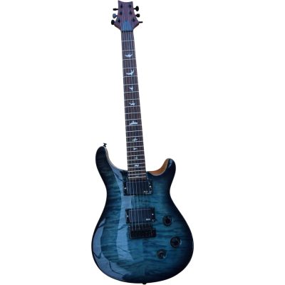 Custom Monarch 24 Gray Burst SE Mark Holcomb Quilted Maple Top Electric Guitar - Image 2