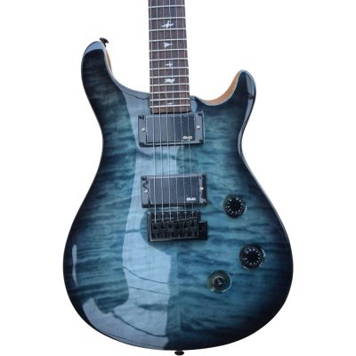 Custom Monarch 24 Gray Burst SE Mark Holcomb Quilted Maple Top Electric Guitar