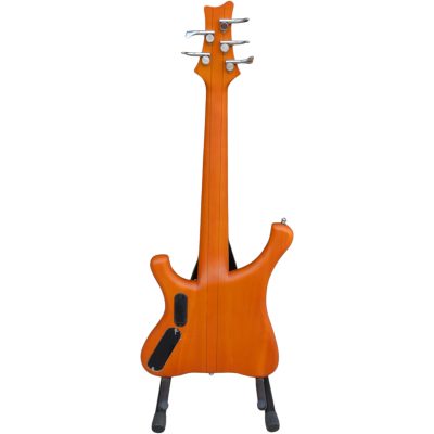 Custom Pulse Rock Bass Infinity Honey Violin Transparent Stain 4 String Bass - Image 8