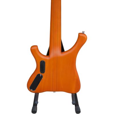 Custom Pulse Rock Bass Infinity Honey Violin Transparent Stain 4 String Bass - Image 9