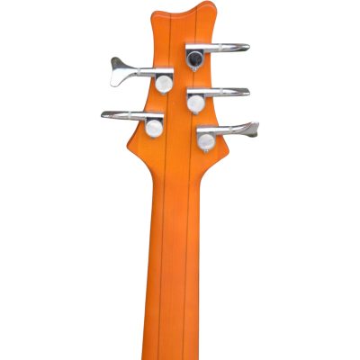 Custom Pulse Rock Bass Infinity Honey Violin Transparent Stain 4 String Bass - Image 2