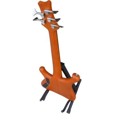 Custom Pulse Rock Bass Infinity Honey Violin Transparent Stain 4 String Bass - Image 3