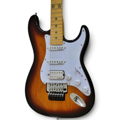 Custom Regent Richie Sambora Fuzzfaced Guitar Tobacco Burst Floyd Rose Tremolo