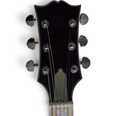 Custom Crown Buzzsaw Bullseye Zakk Wylde Cream Vertigo Finish Electric Guitar - Image 6