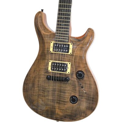 Custom Monarch Santana Brown Burst Flamed Maple Top Electric Guitar