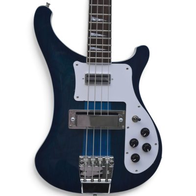 Custom Nova 4003 Trans Blue 4 String Bass