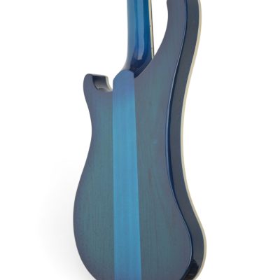Custom Nova 4003 Trans Blue 4 String Bass - Image 2