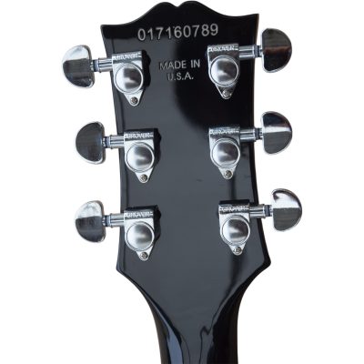 Custom Crown SG Supreme Gray Flamed Maple Top Electric Guitar 3 Pickups - Image 13