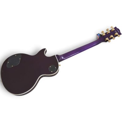 Custom Crown Tuxedo Rhoads Purple Electric Guitar - Image 7