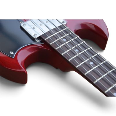 Custom Crown SG EB3 Heritage Wine Red 4 String Bass - Image 6
