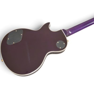 Custom Crown Tuxedo Rhoads Purple Electric Guitar - Image 4