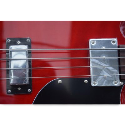 Custom Crown SG EB3 Heritage Wine Red 4 String Bass - Image 8