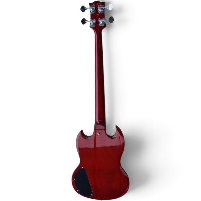Custom Crown SG EB3 Heritage Wine Red 4 String Bass - Image 10