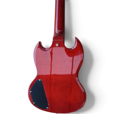 Custom Crown SG EB3 Heritage Wine Red 4 String Bass - Image 11