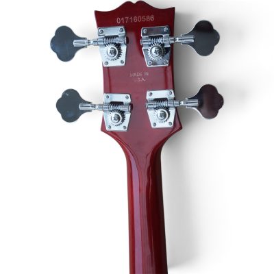 Custom Crown SG EB3 Heritage Wine Red 4 String Bass - Image 12