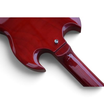 Custom Crown SG EB3 Heritage Wine Red 4 String Bass - Image 13