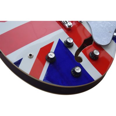 Custom Crown ES335 Noel Fhole Electric Guitar - Image 8