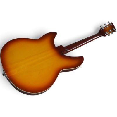 Custom Nova Tobacco Burst 330 2 Pickups 6 String Electric Guitar - Image 9
