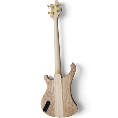 Custom Nova 4003 Naturalglo Lemmy Kilmister Finish 4 String Bass Oak Carved Leaves - Image 19