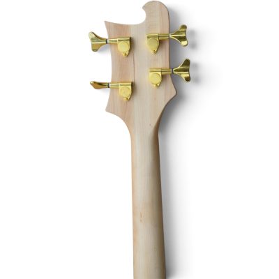 Custom Nova 4003 Naturalglo Lemmy Kilmister Finish 4 String Bass Oak Carved Leaves - Image 7