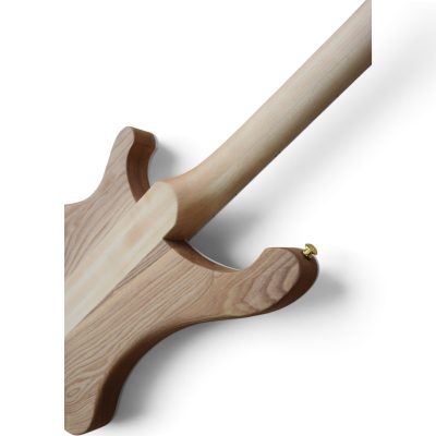 Custom Nova 4003 Naturalglo Lemmy Kilmister Finish 4 String Bass Oak Carved Leaves - Image 21