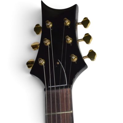 Custom Monarch Santana Green Burst Flamed Maple Top Electric Guitar - Image 4